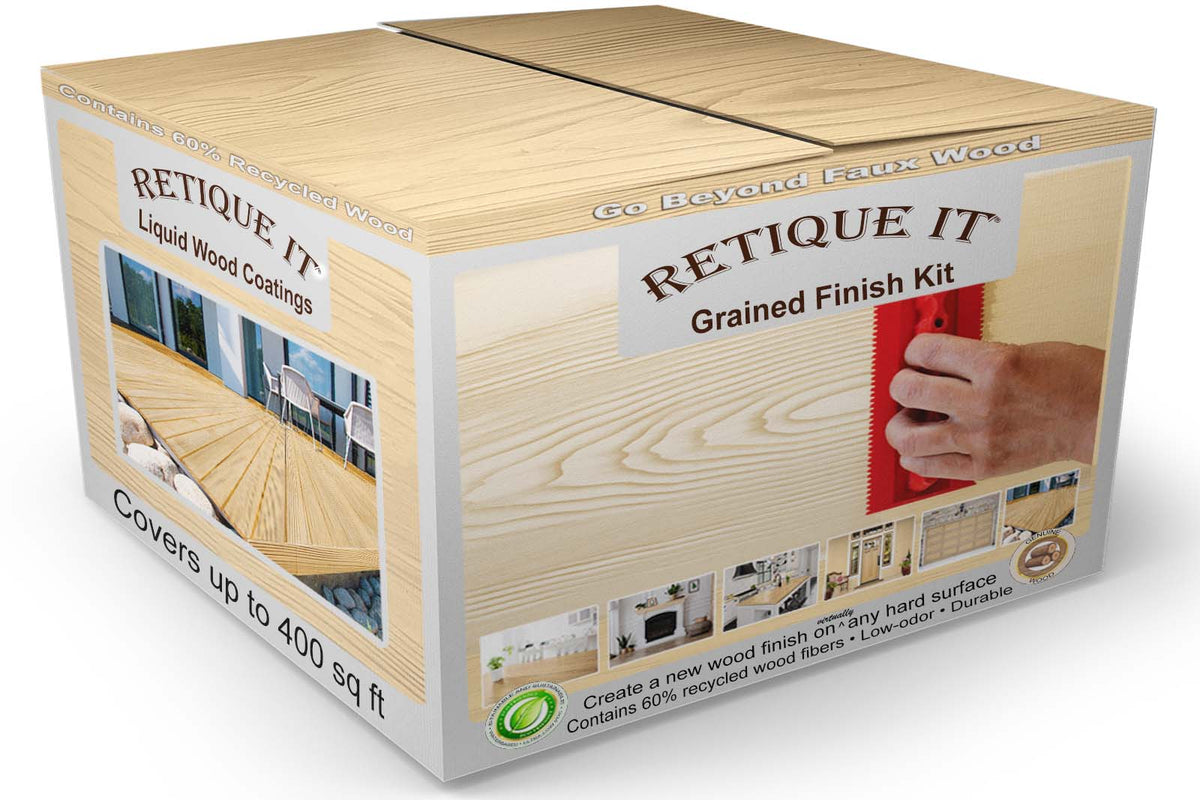 Multi-purpose Wood'n Kit (4x Lg) - Pickled Oak - Exterior Top Coat