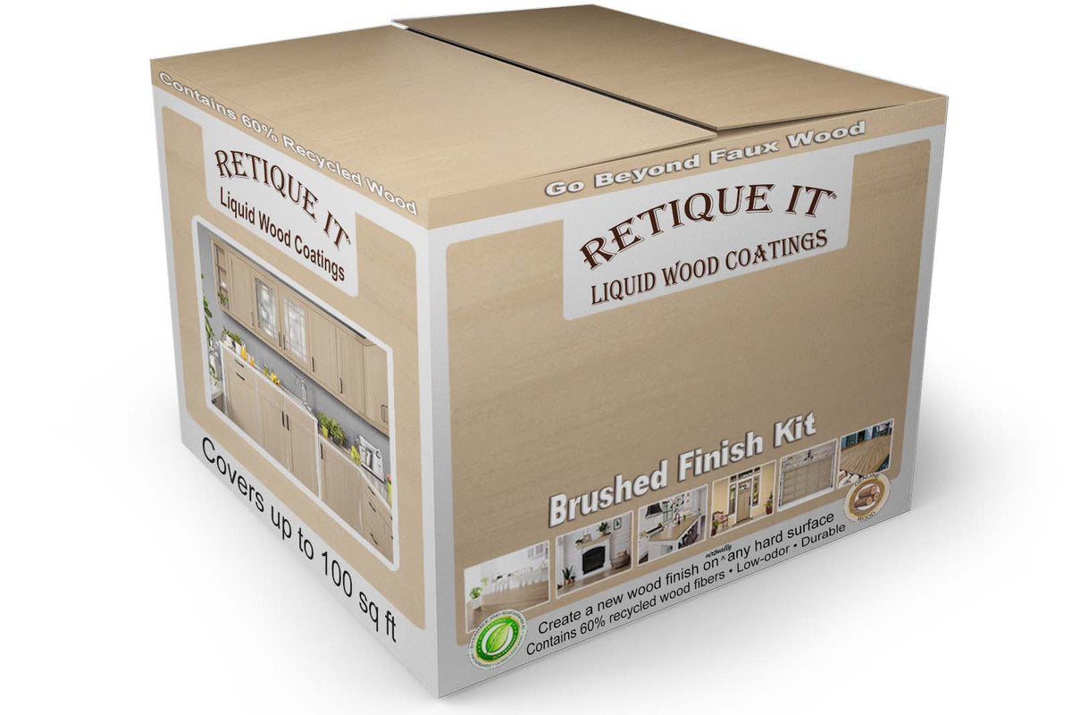 Multi-purpose Smooth Finish Kit (Large) - Weathered Wood - Exterior Top Coat