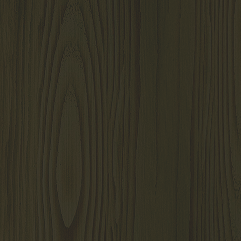 Retique It Liquid Wood Wood'n Stain in Charcoal, 16 oz bottle, showcasing the dark stain applied to wood surface.