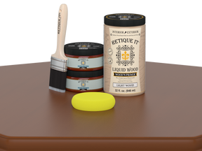 Retique It® Multi-purpose Smooth Finish Kit (Large) in Cherry for wood furniture with smooth finish application.