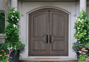 Wood'n Finish Front Door Kit (Double) - Harbor Gray