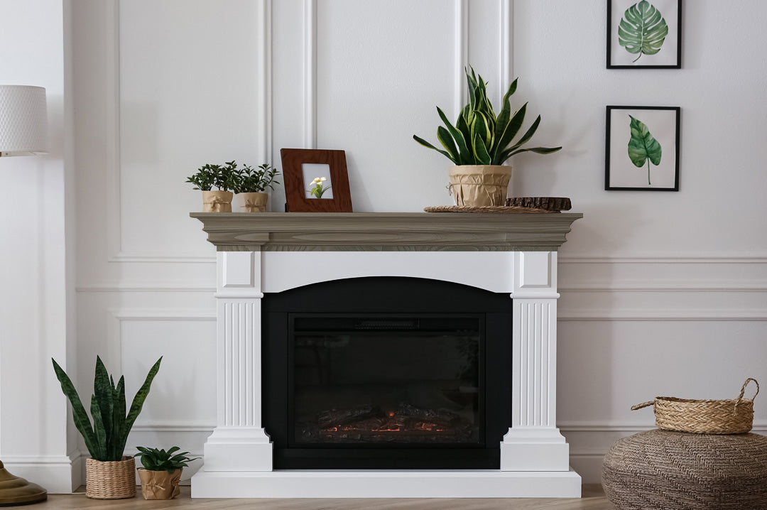 Fireplace Mantel Wood'n Finish Kit - Weathered Wood