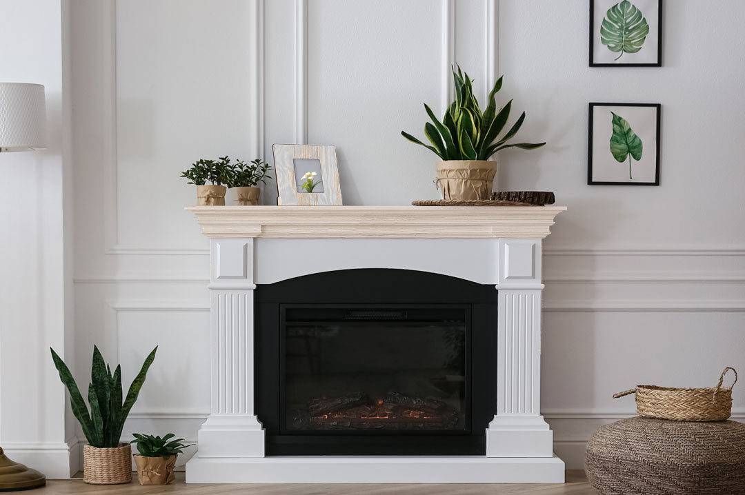Fireplace Mantel Wood'n Finish Kit - White Oak