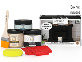 Fireplace Wood'n Finish Kit (Full Fireplace) - Classic Black