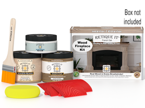 Fireplace Wood'n Finish Kit (Full Fireplace) - French Oak