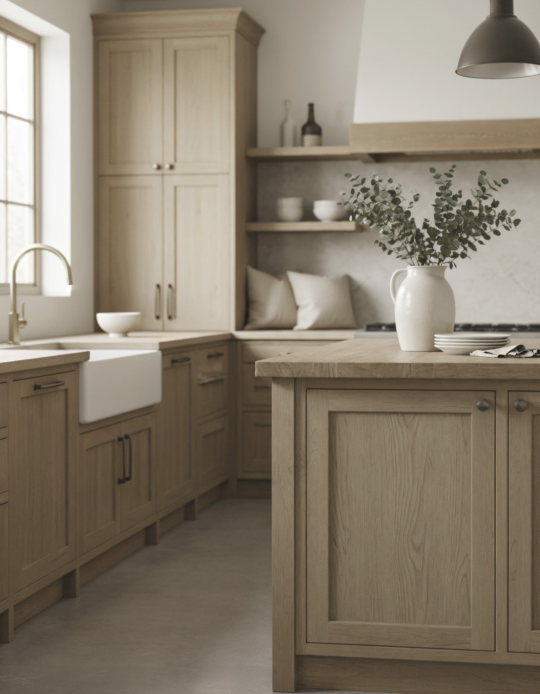 Large Wood'n Kit by Retique It® with driftwood finish for interior wood surfaces, including top coat and finishing supplies.