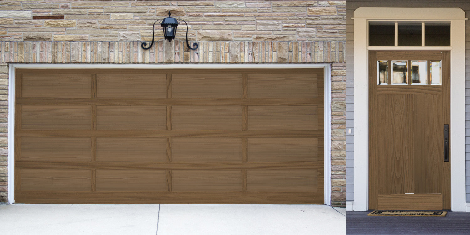 Wood'n Door Kit (Garage Door) - Barn Wood