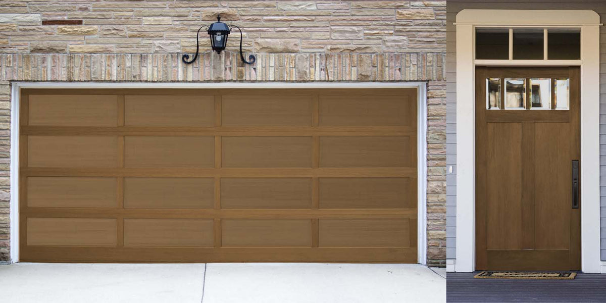 Wood'n Door Smooth Finish Kit (Garage Door) - Cherry