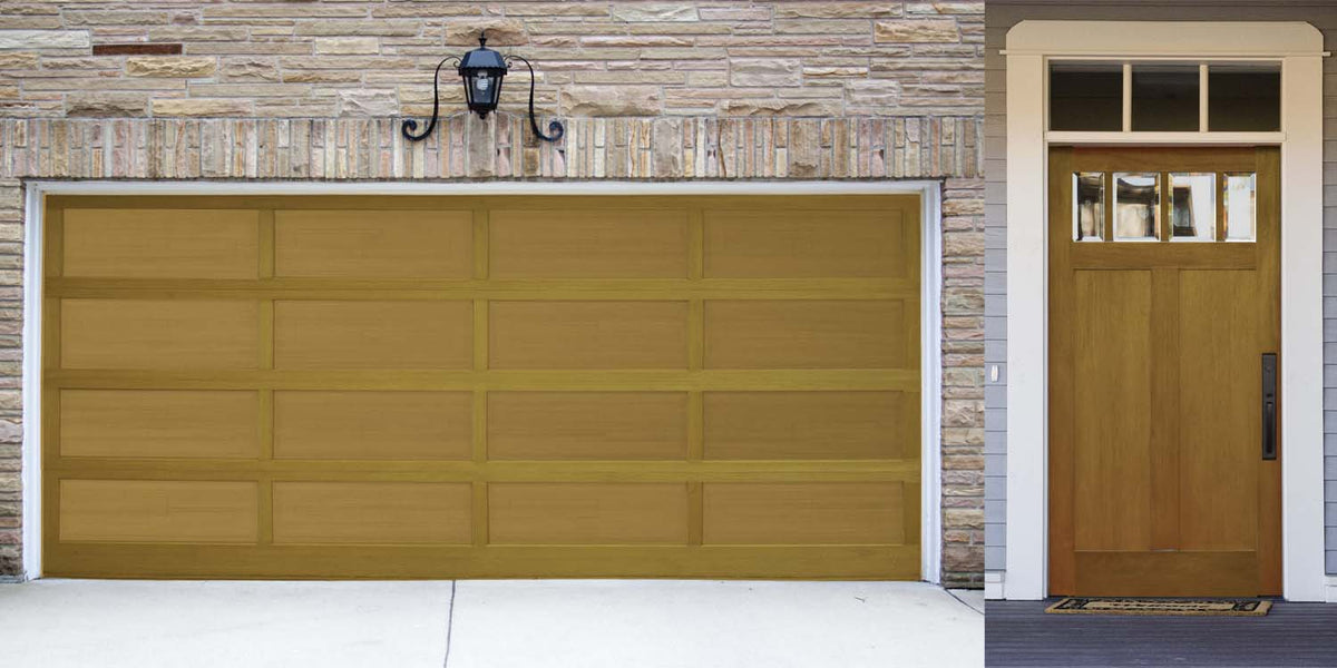 Wood'n Door Smooth Finish Kit (Garage Door) - Walnut