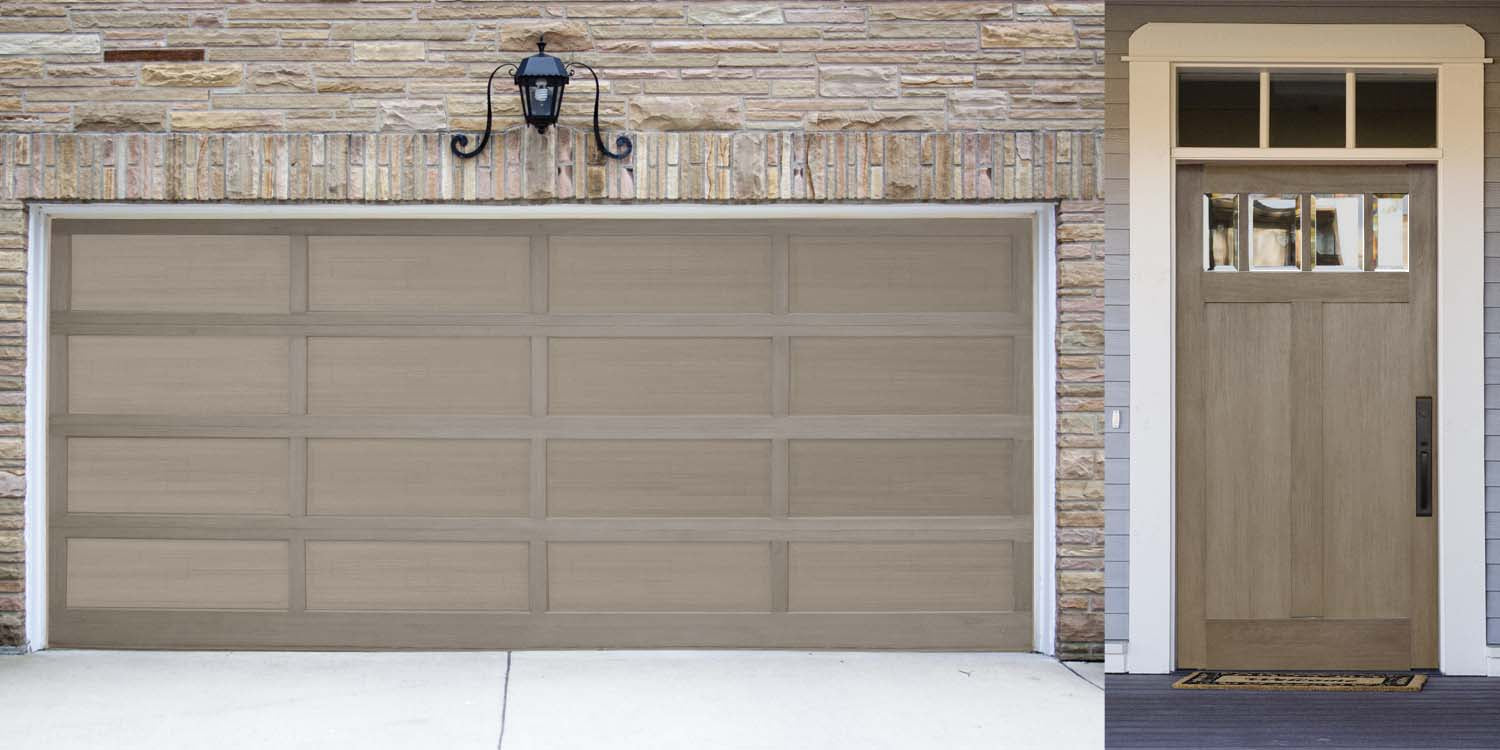 Wood'n Door Smooth Finish Kit (Garage Door) - Weathered Wood