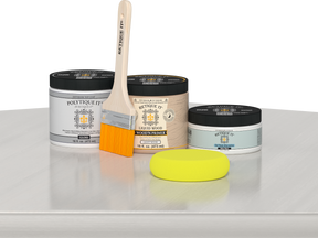 Wood'n Door Smooth Finish Kit - White Wash — Gloss kit contents