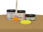 Wood'n Door Smooth Finish Kit - Old Oak — Matte kit contents