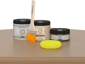 Wood'n Door Smooth Finish Kit - Pecan — Satin kit contents