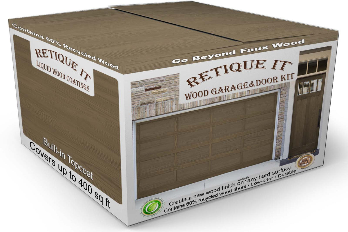 Wood'n Door Kit (Front & Garage Door) - Black Walnut