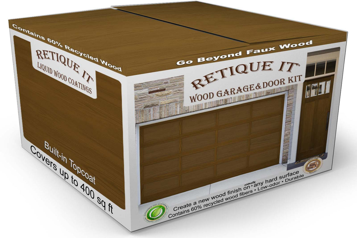 Wood'n Door Kit (Front & Garage Door) - Dark Pecan