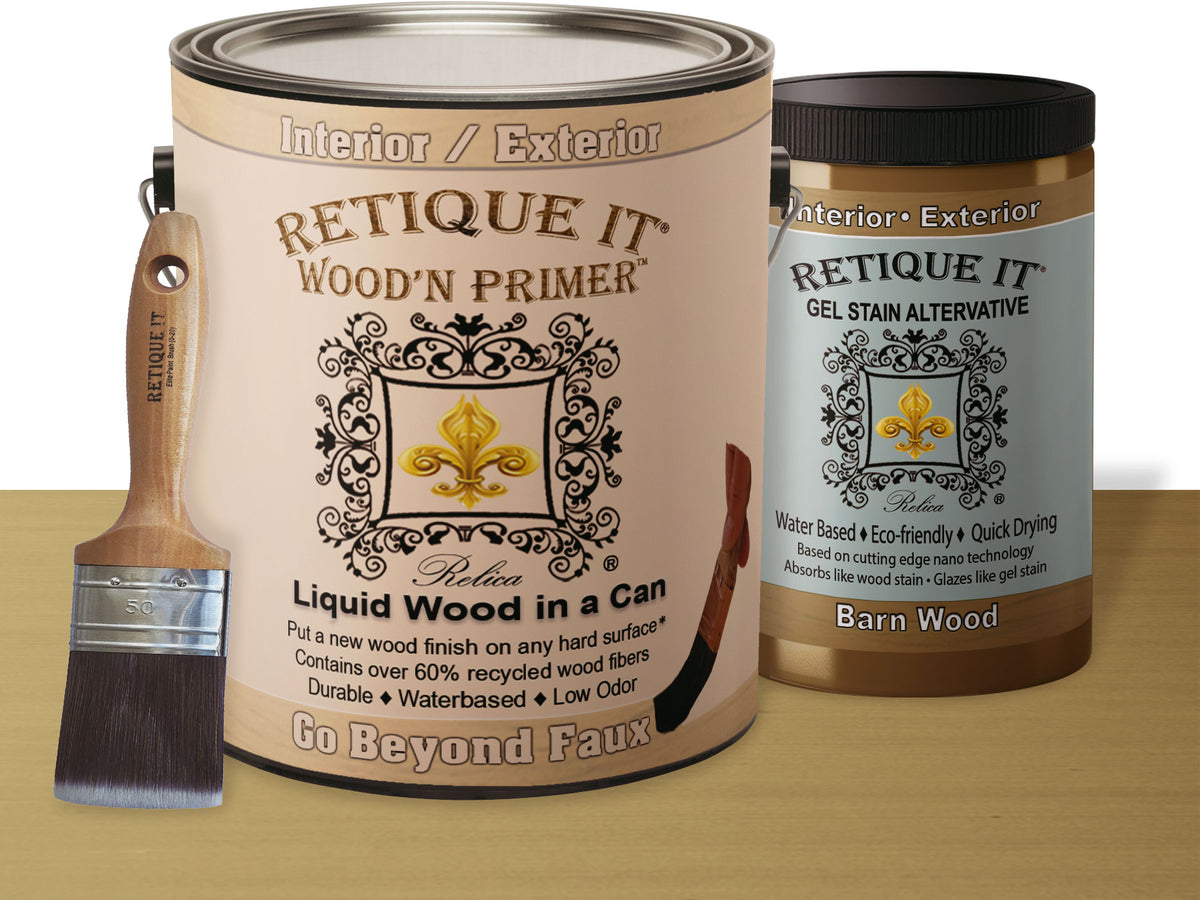 Multi-purpose Smooth Finish Kit (4x Lg) - Barn Wood