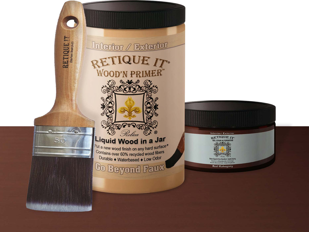 Multi-purpose Smooth Finish Kit (Large) - Red Mahogany