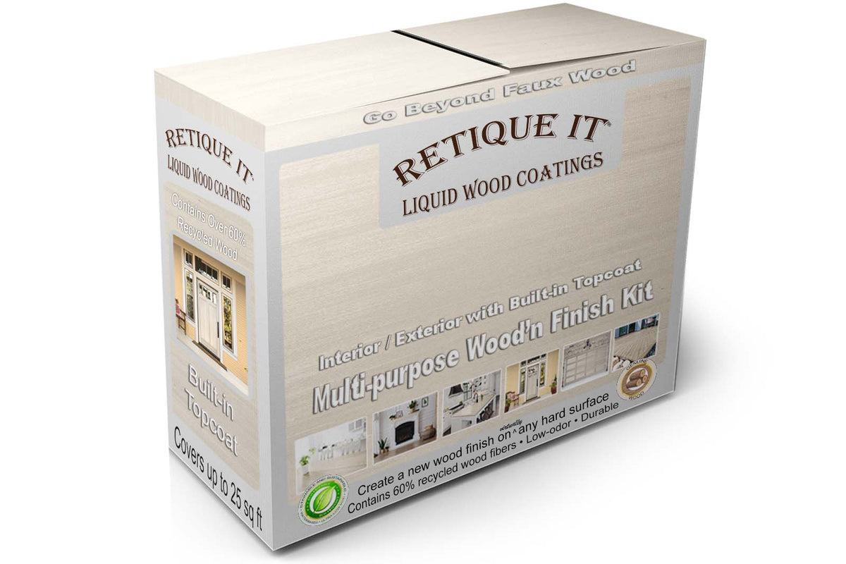 Multi-purpose Smooth Finish Kit - White Wash - Exterior Top Coat