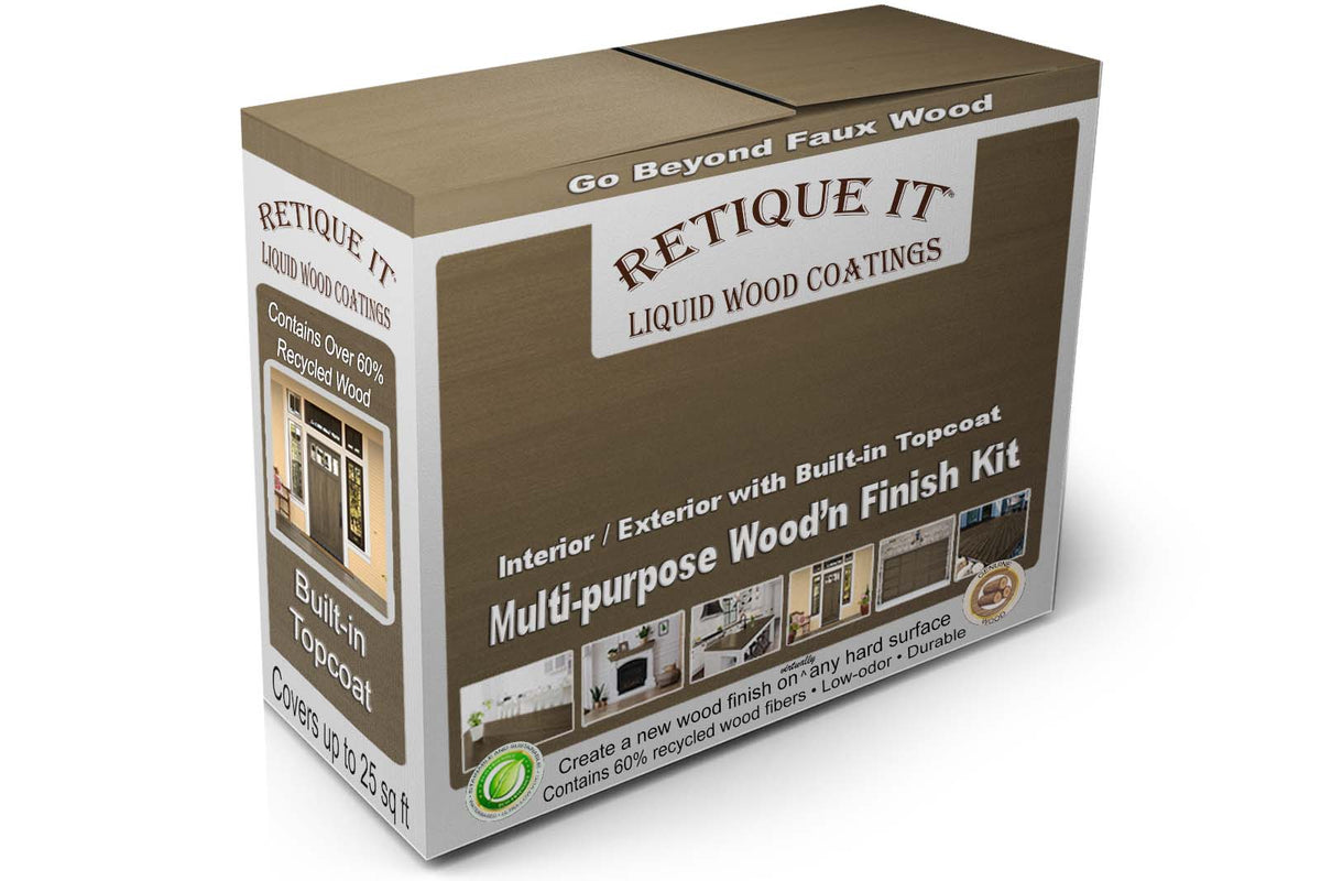 Multi-purpose Smooth Finish Kit - Black Walnut - Exterior Top Coat