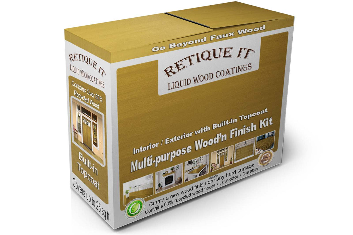 Multi-purpose Smooth Finish Kit - Old Oak - Exterior Top Coat