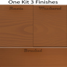 Wood'n Door Smooth Finish Kit (Front & Garage Door) - Cedar