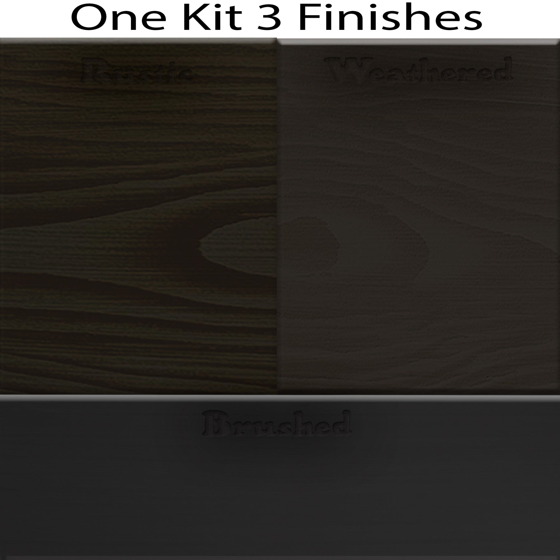 Multi-purpose Wood'n Kit - Classic Black - Interior Top Coat