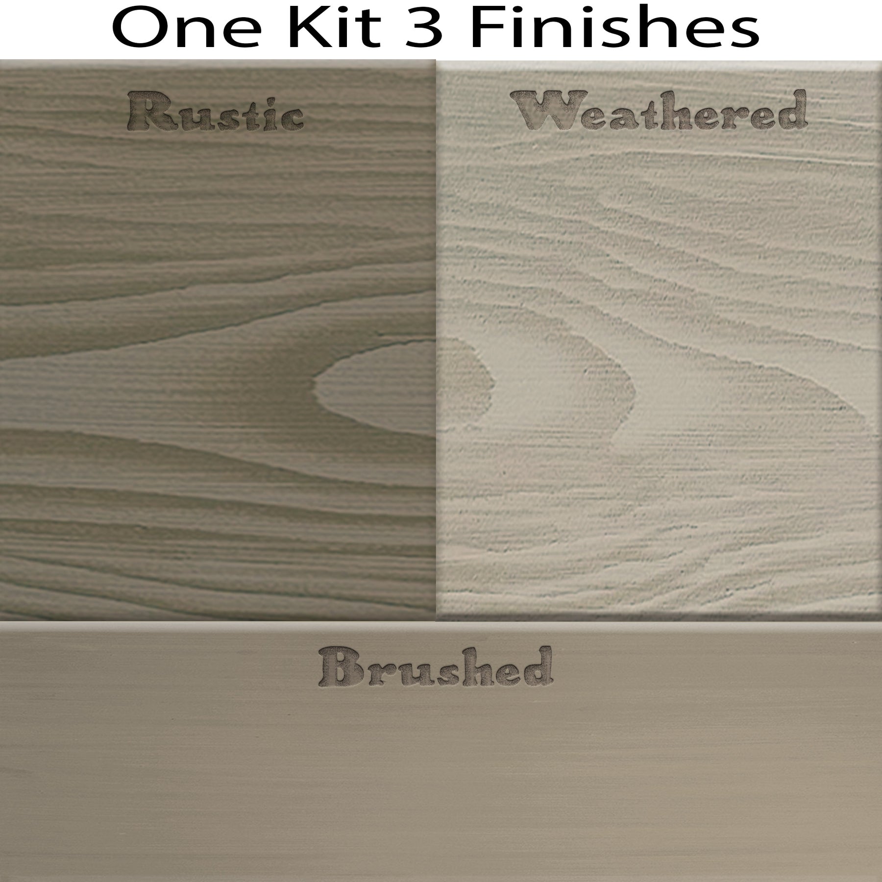 Multi-purpose Wood'n Kit - Weathered Wood - Exterior Top Coat