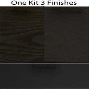 Wood'n Door Smooth Finish Kit (Front & Garage Door) - Classic Black