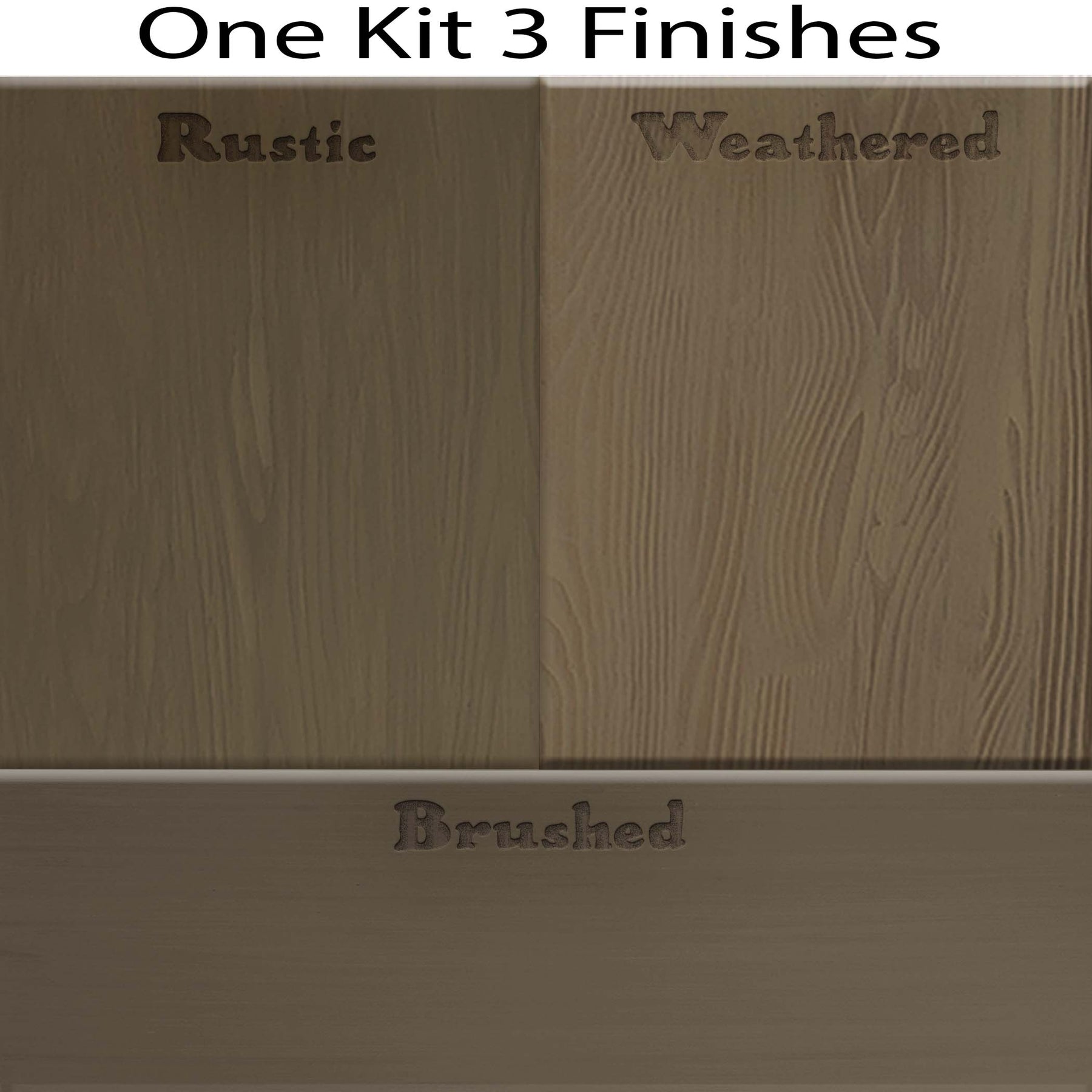 Multi-purpose Wood'n Kit (Med) - Black Walnut - Interior Top Coat