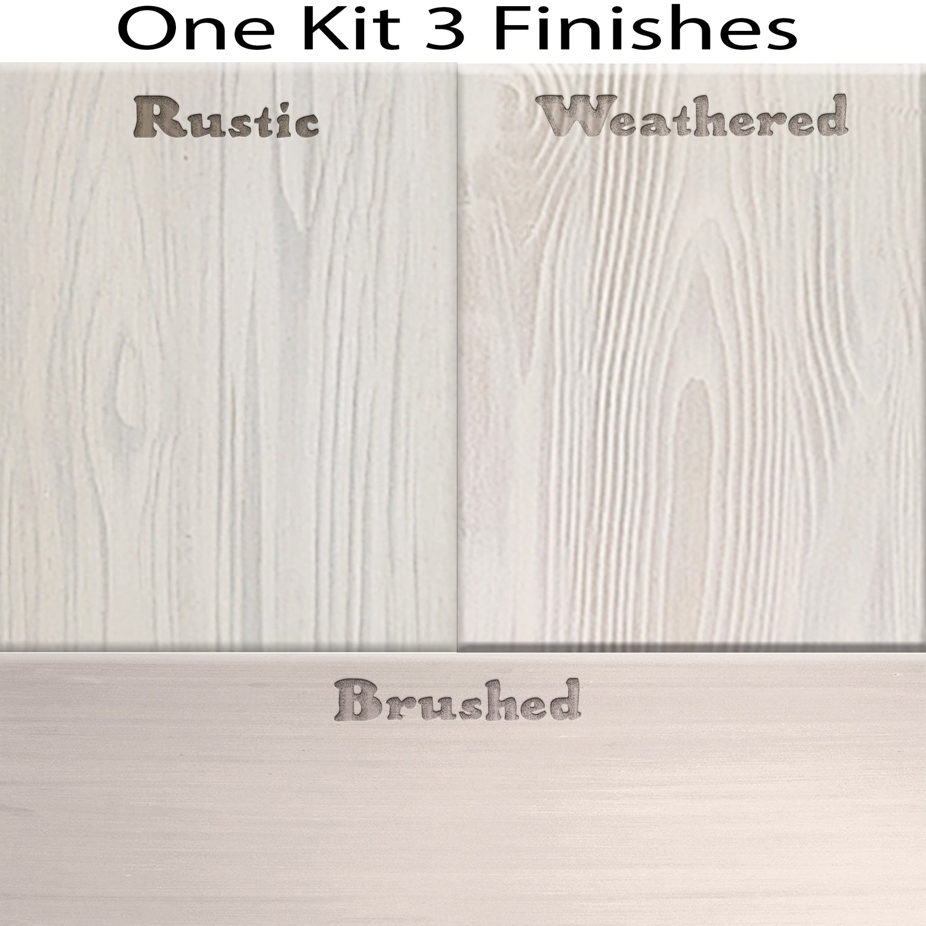 Multi-purpose Wood'n Kit - White Wash - Interior Top Coat