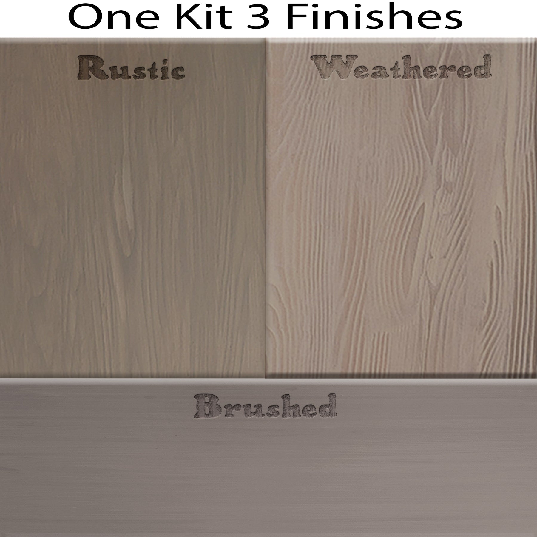 Decking Wood'n Kit - Weathered Wood - Retique It®