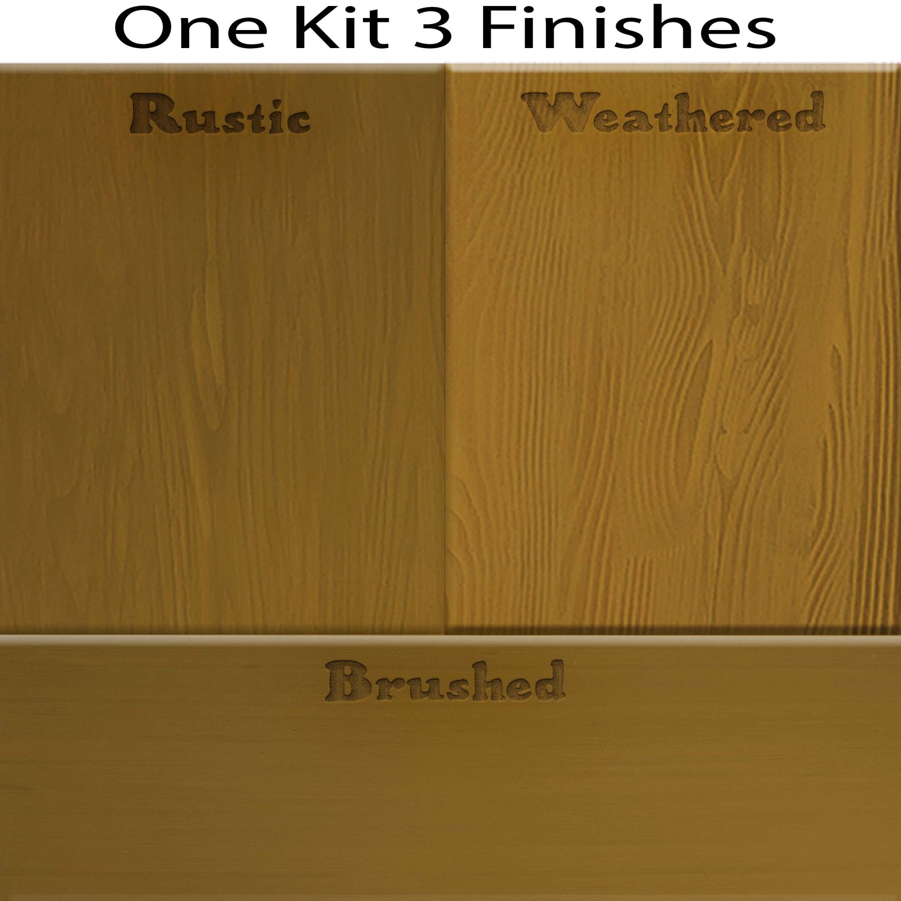 Wood'n Cabinet Kit (24 Door / Grained) - Walnut