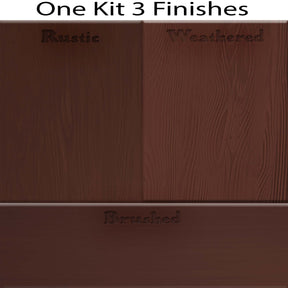 Wood'n Cabinet Kit (24 Door / Grained) - Red Mahogany