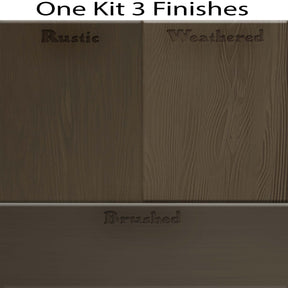 Tabletop Wood'n Finish Kit (Double Size) - Charcoal