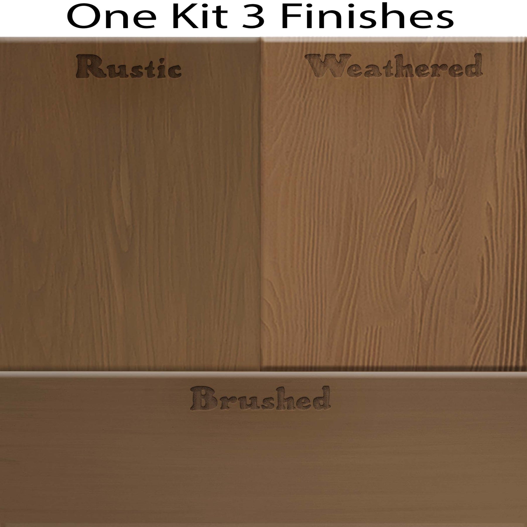 Multi-purpose Wood'n Kit (4x Lg) - Dark Oak - Interior Top Coat