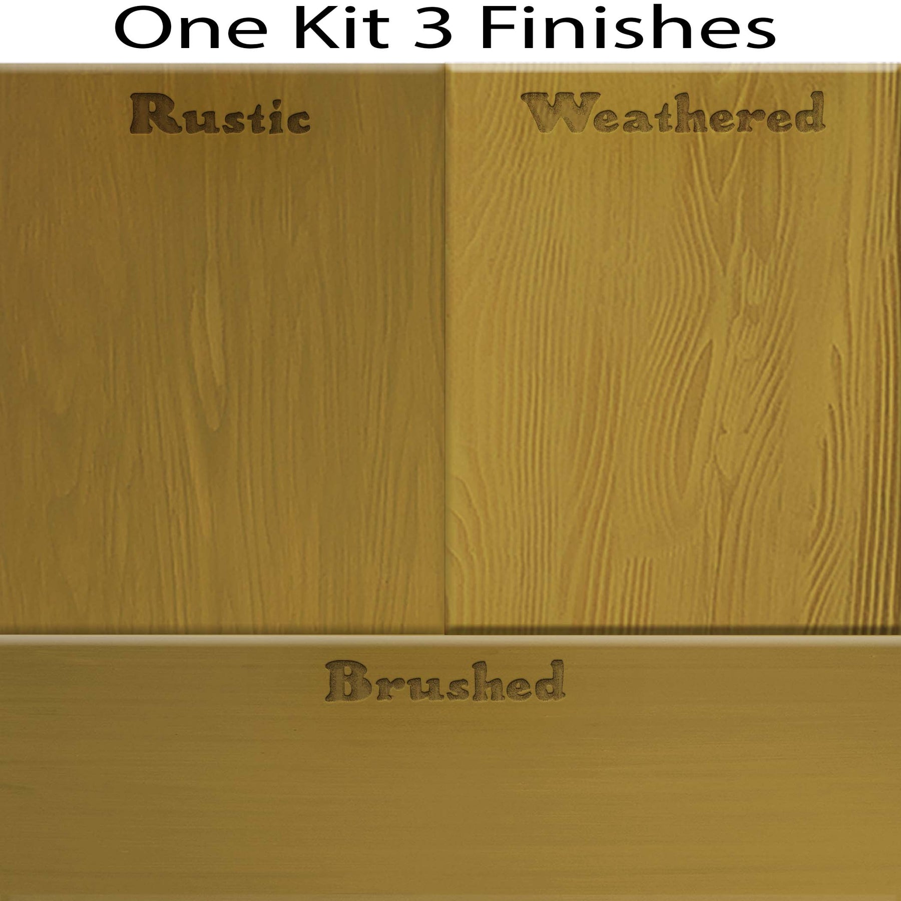 Wood'n Cabinet Kit (12 Door / Grained) - Old Oak