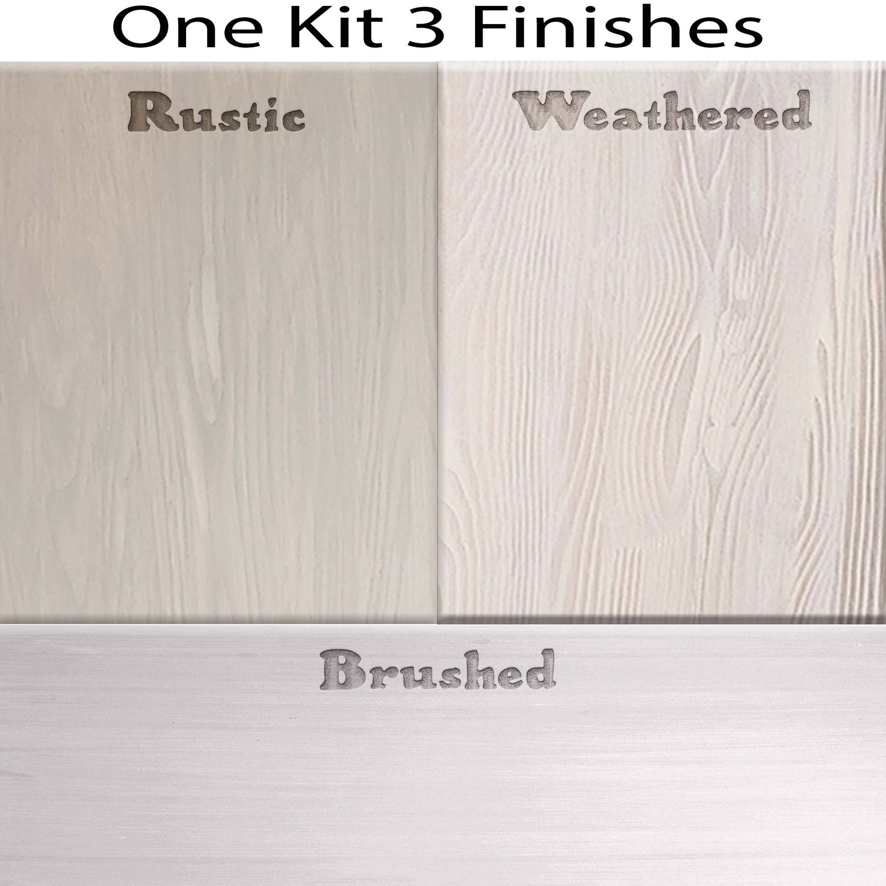 Multi-purpose Wood'n Kit (Large) - White Wash - Exterior Top Coat