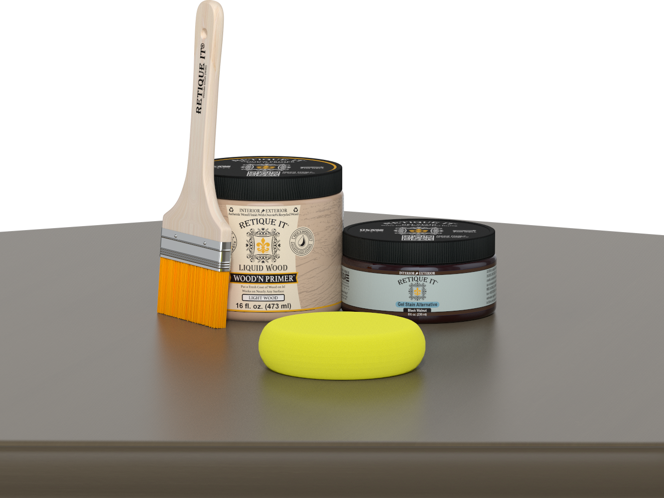 Multi-purpose Smooth Finish Kit (Med) - Black Walnut