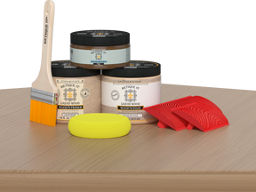 Retique It® Fireplace Wood'n Finish Kit in Pickled Oak stain, designed for full fireplace restoration and wood finishing.