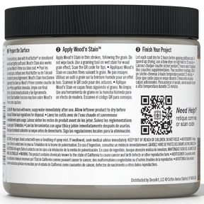 Retique It Liquid Wood Wood'n Stain in Weathered Wood, 16 oz, showcasing a weathered wood finish for staining projects.