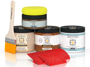 Retique It® Wood'n Kit (Med) cedar interior top coat with glossy finish, part of the Wood'n Finish Kits collection, suitable for wood projects.