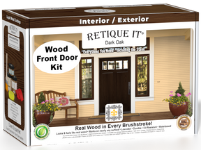 Wood'n Finish Front Door Kit - Dark Oak — box hero