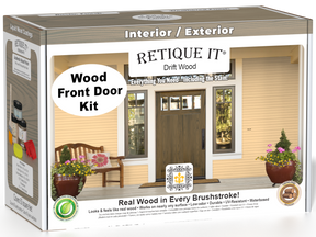 Wood'n Finish Front Door Kit - Drift Wood — box hero