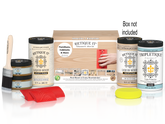 Large White Oak Wood'n Finish Kit by Retique It for interior top coating, includes wood finish components in a box.