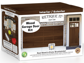 Wood'n Door Kit (Front & Garage Door) - Dark Oak — box hero
