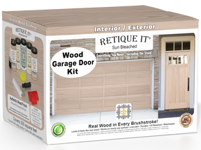 Wood'n Door Kit (Front & Garage Door) - Sun Bleached — box hero