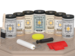 Wood'n Door Kit (Front & Garage Door) - Sun Bleached — Matte kit contents