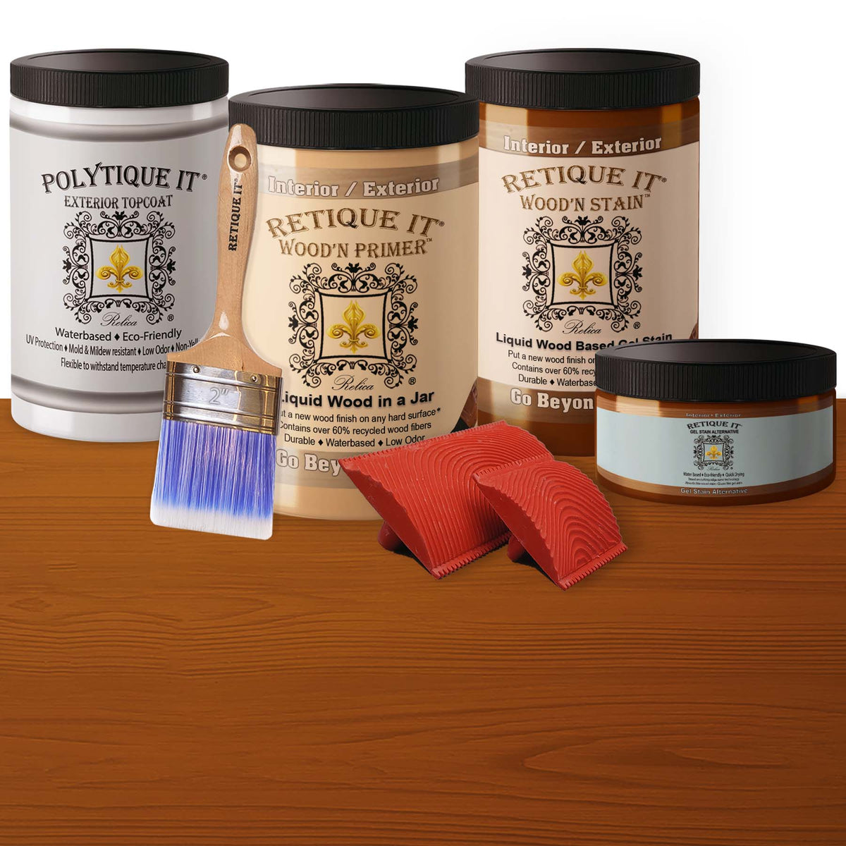 Multi-purpose Wood'n Kit (Large) - Cedar - Exterior Top Coat