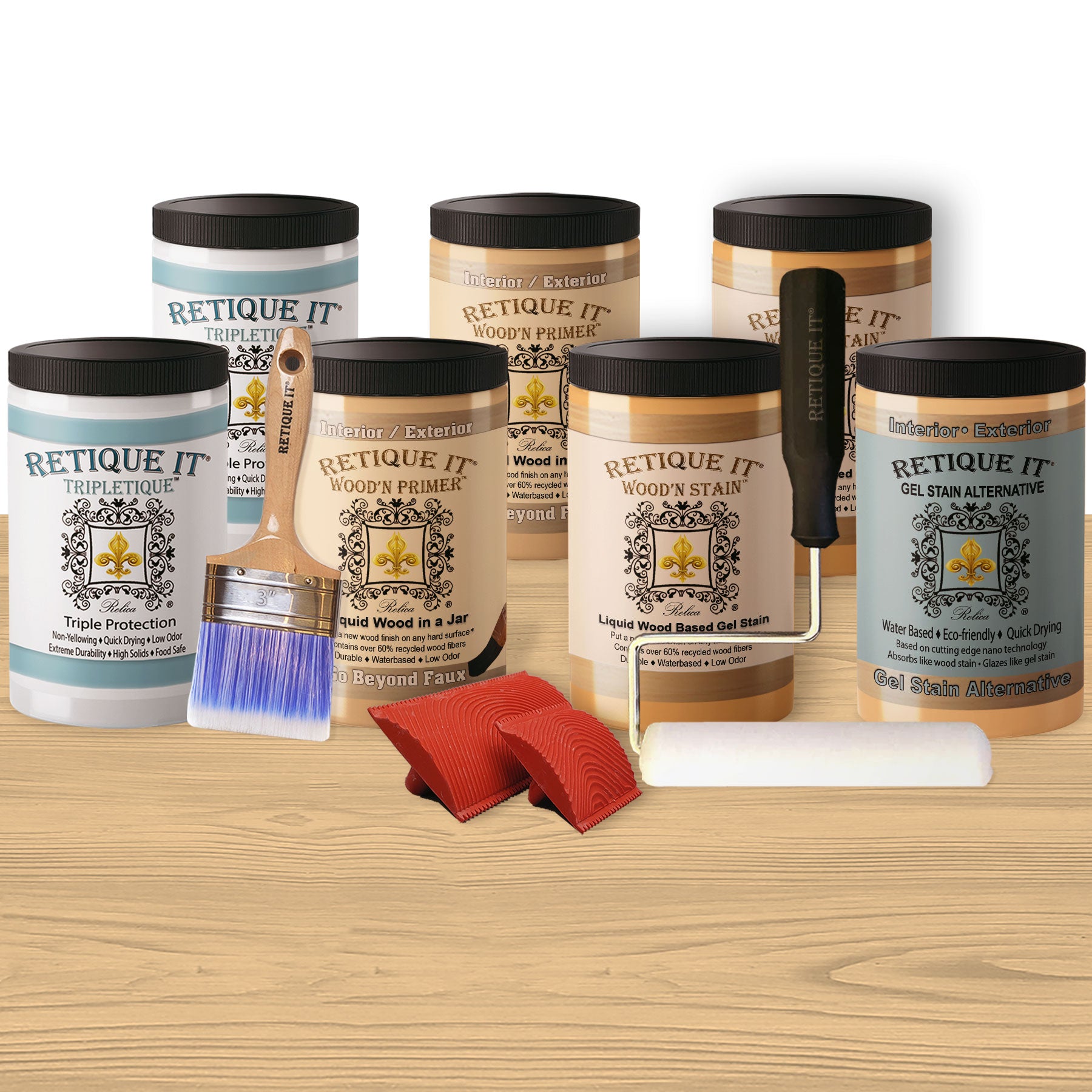 Wood'n Cabinet Kit (24 Door / Grained) - Pickled Oak