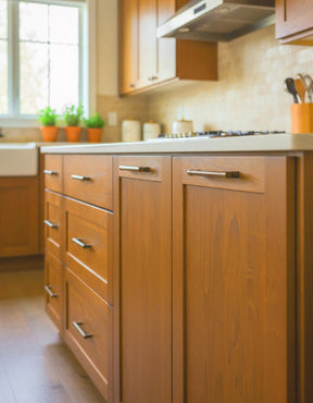 Large Cedar Wood'n Finish Kit from Retique It® for interior wood projects, featuring a dark oak weathered top coat in the image.